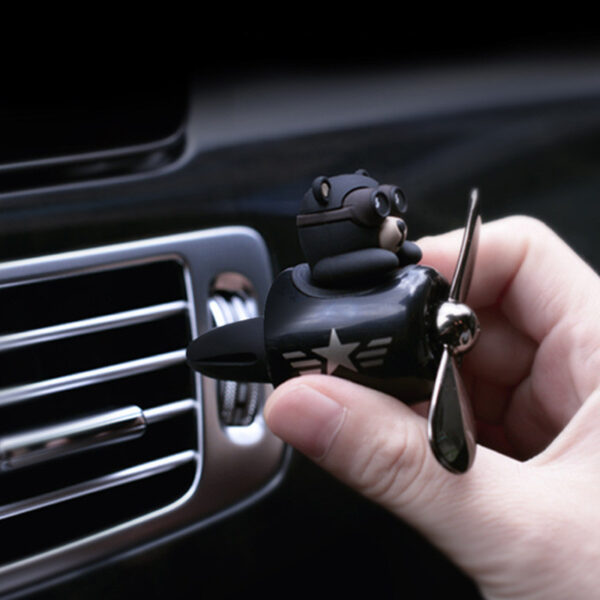 Aviator Bears Car Air Outlet Aromatherapy Ornaments - Image 9
